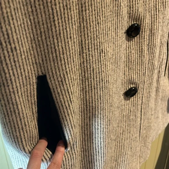 Vintage Wool Coat With Lining Size XL - Picture 4 of 7